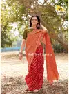 Red Colour RajYog Mul Mul Sartin Exclusive Attractive Designer Sartin Silk Casual Wear Saree 15